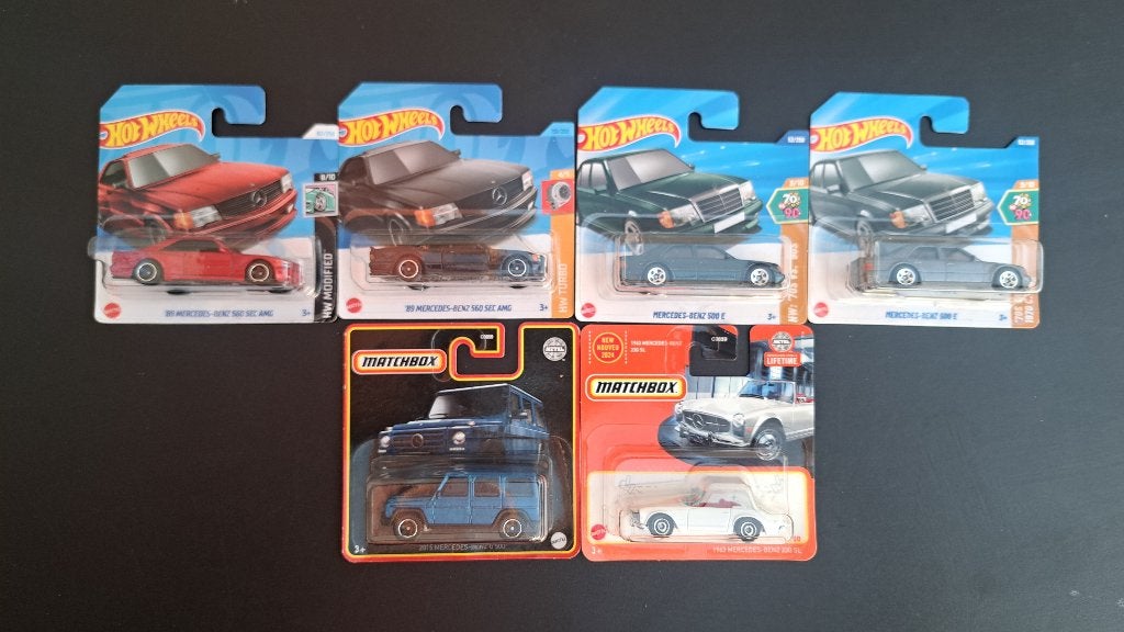 Mercedes-benz hot wheels matchbox, Enlèvement ou Envoi, Comme neuf, Voiture