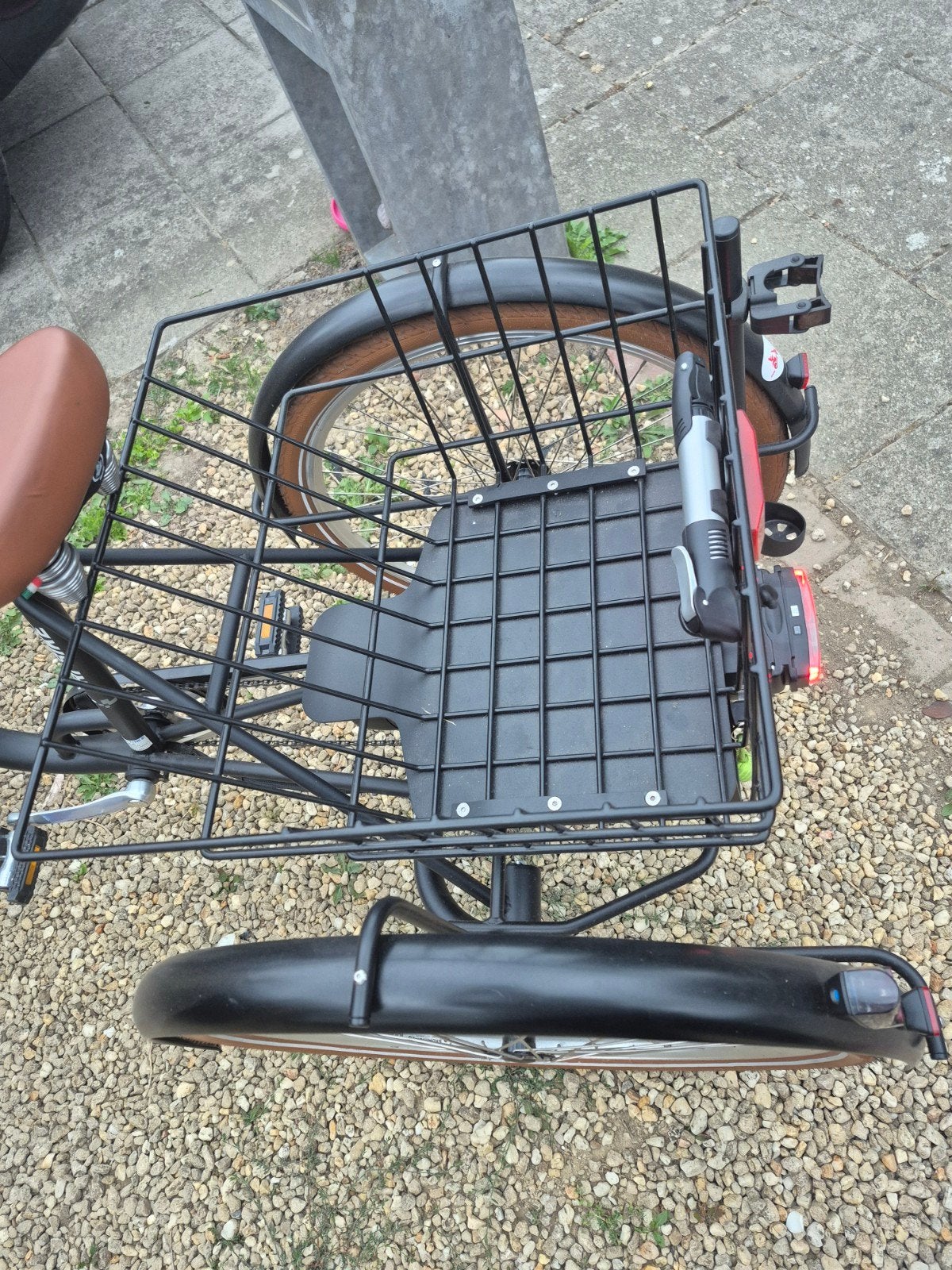 elektrische driewieler trybike, Enlèvement