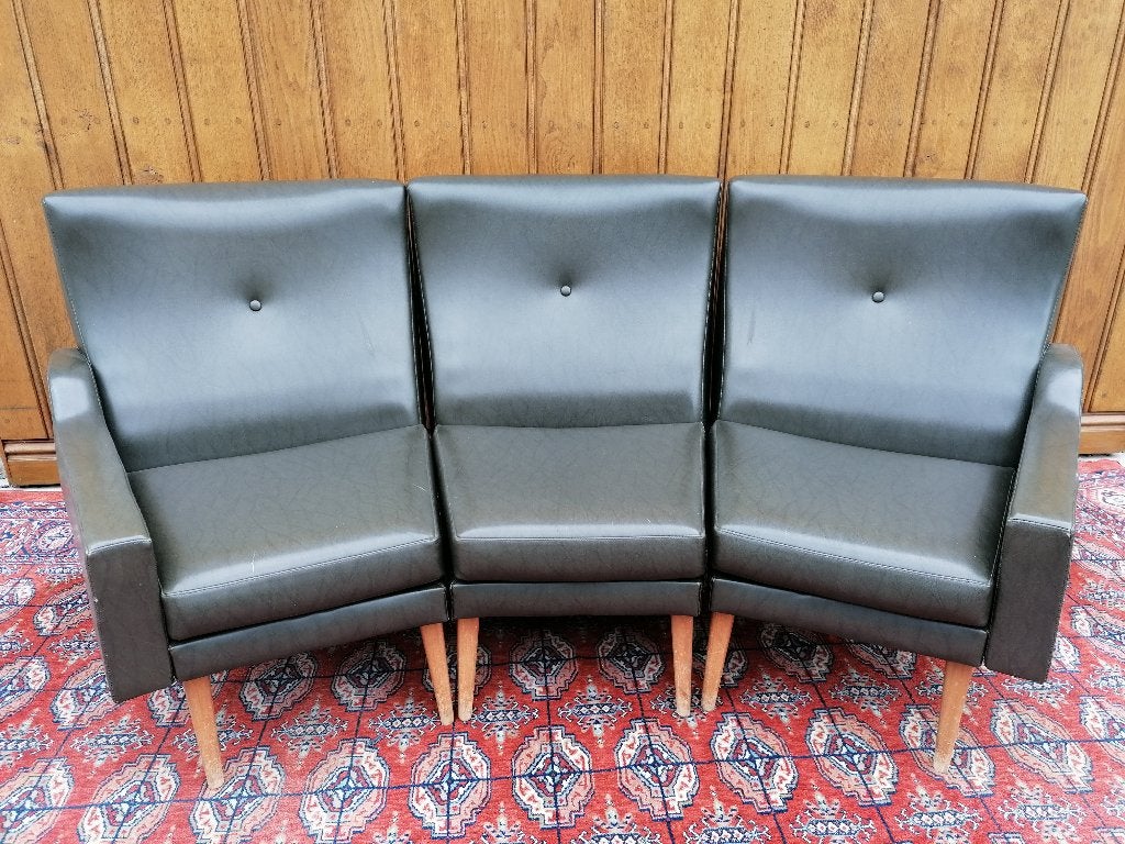Retro salonbank uit eind de jaren 50, Ophalen