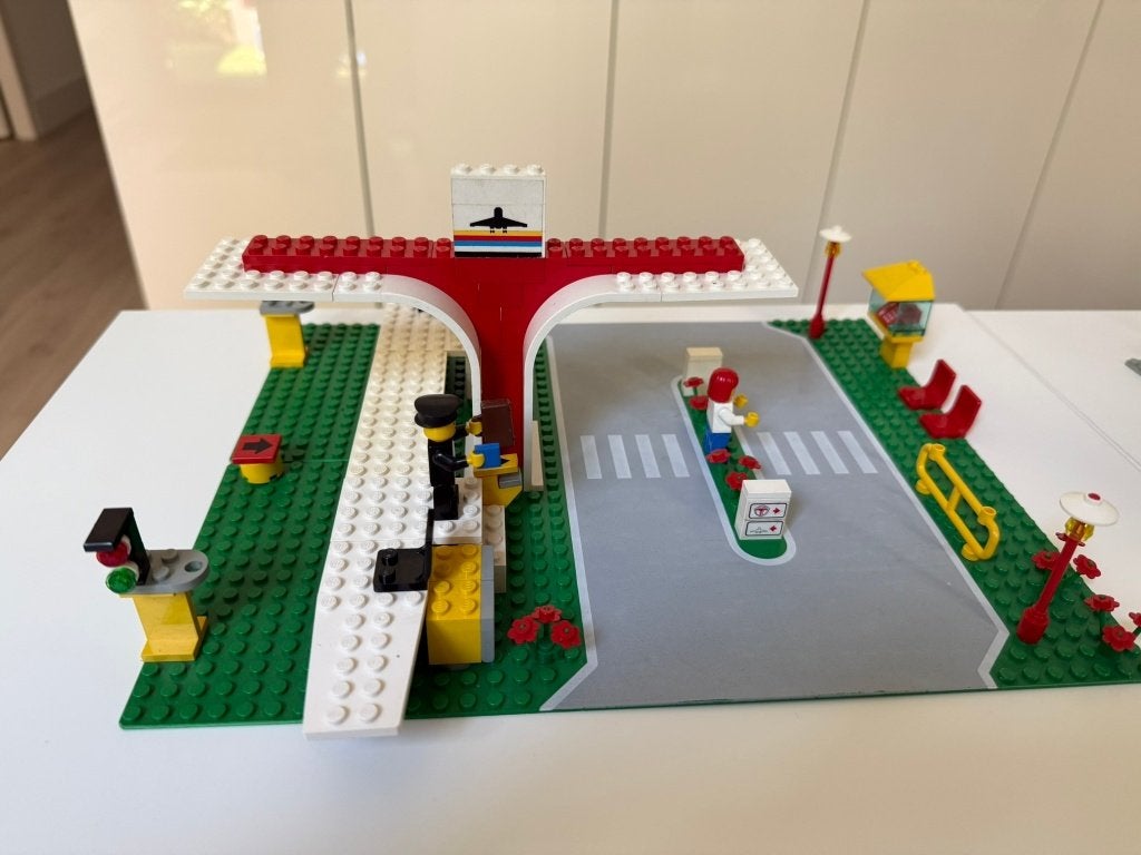 Navette d'aéroport LEGO Monorail 6399 avec kits d'extension, Overige thema's, Lego, Ensemble complet, Enlèvement
