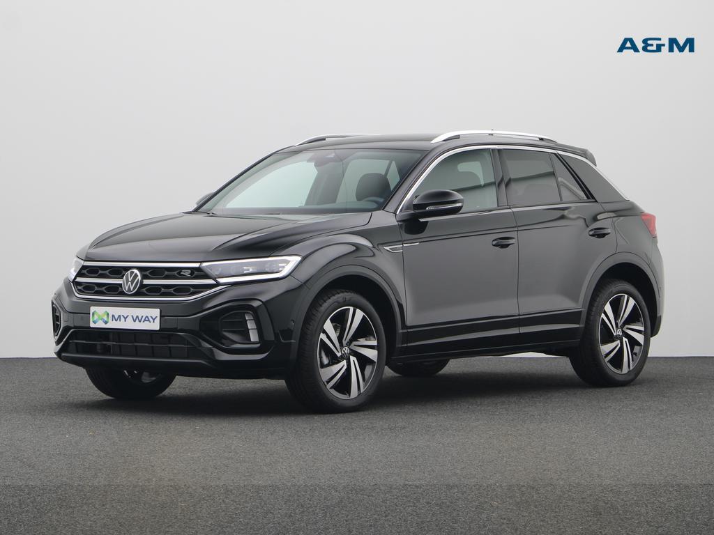 Volkswagen T-Roc T-Roc 1.0 TSI R-Line Ultimate Black, 135 g/km, Zwart, Handgeschakeld, SUV of Terreinwagen