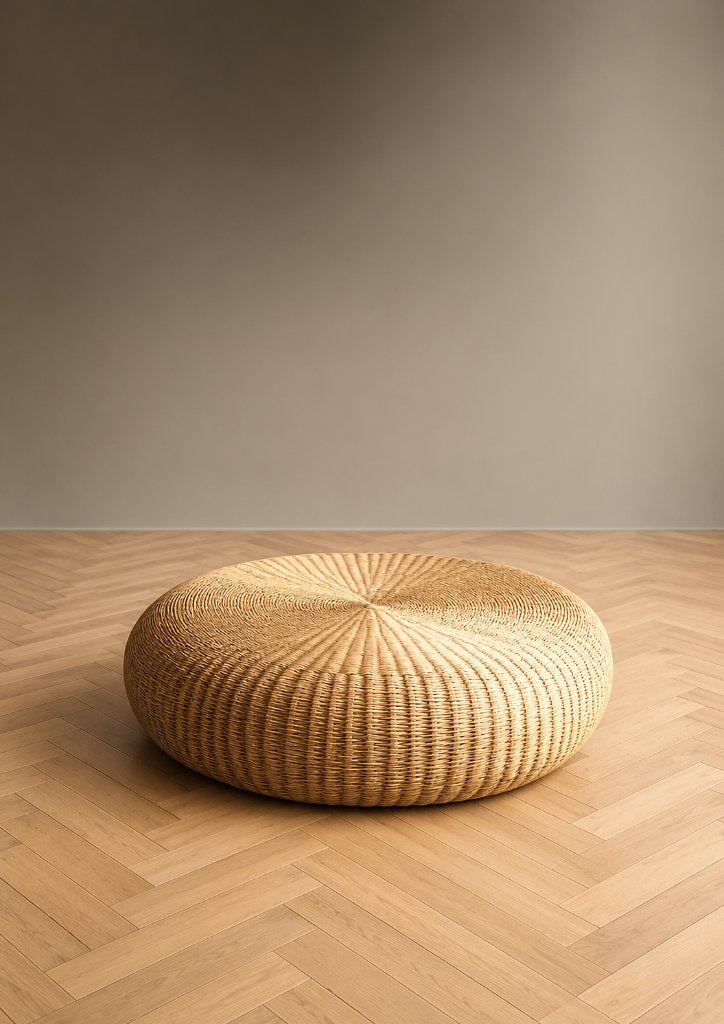 salontafel, Huis en Inrichting, Ophalen, 100 tot 150 cm, Rond, Zo goed als nieuw