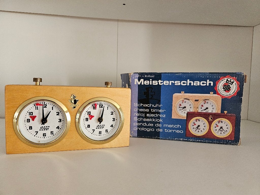 Schaakklok, Hobby en Vrije tijd, Een of twee spelers, Ophalen, Gebruikt