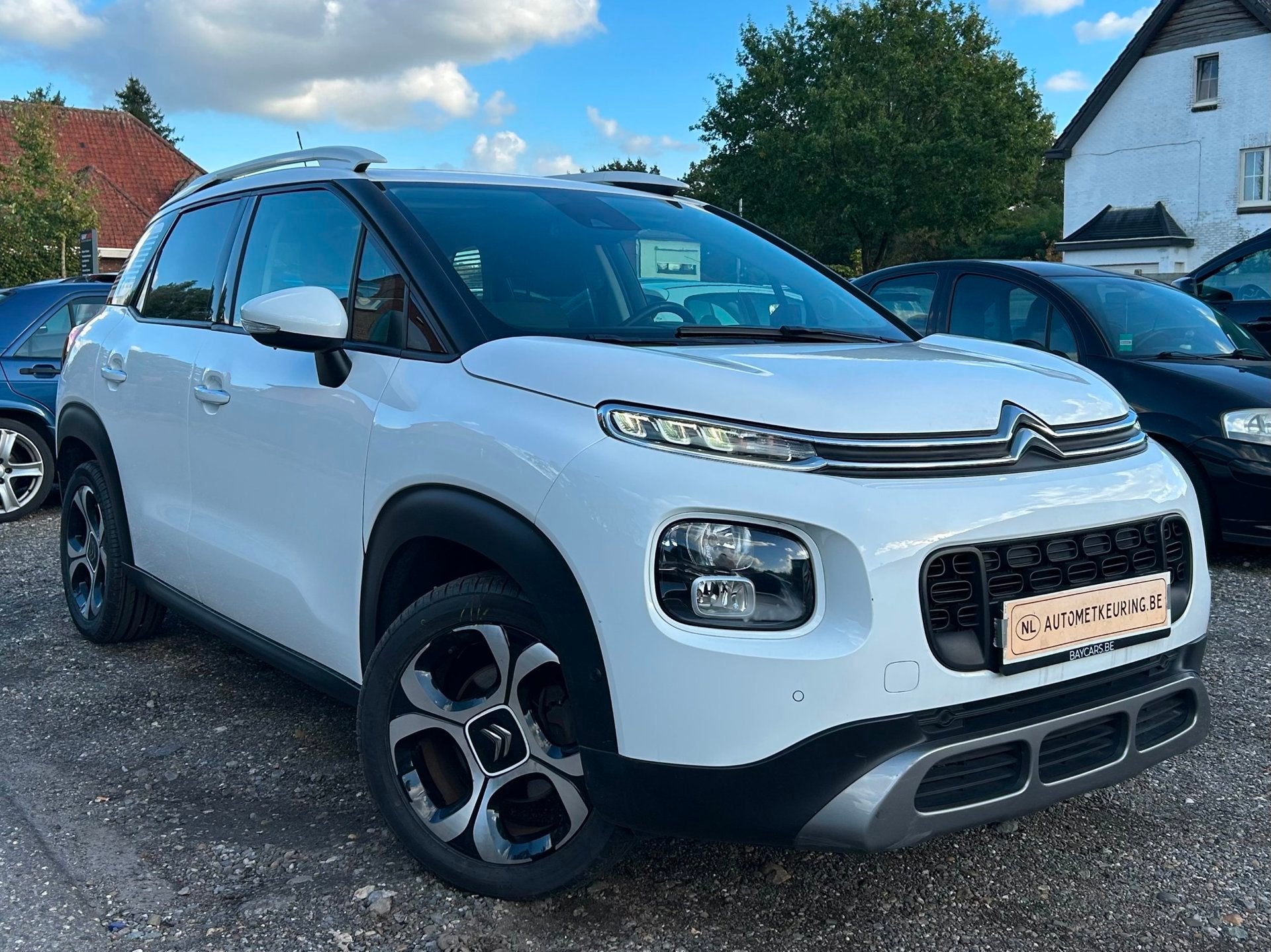 Citroen C3 Aircross 2019 AUTOMAAT 82.000 KM'S Pano!, Auto's, Voorwielaandrijving, Gebruikt, 1199 cc, Leder