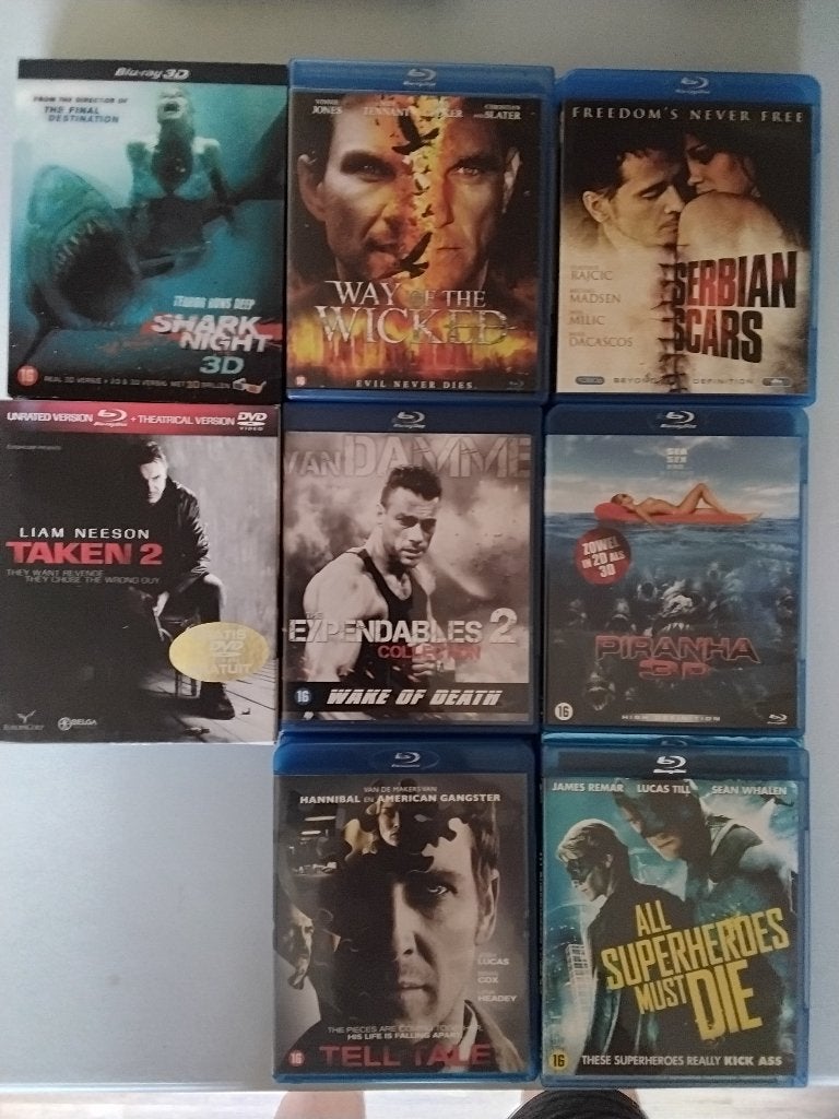 Blu-ray  2 euro stuk ruilen kan ook, Cd's en Dvd's, Blu-ray, Ophalen of Verzenden, Blu-ray