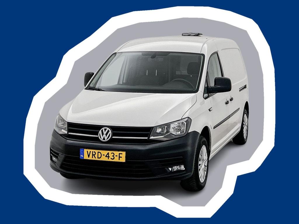 Volkswagen Caddy 2.0 TDI L2H1 BMT Maxi DSG Navigatie Dubbele, Automaat, Wit, Bedrijf, Diesel