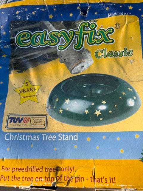 kerstboom easyfix standaard, metaal, Ophalen of Verzenden, Gebruikt