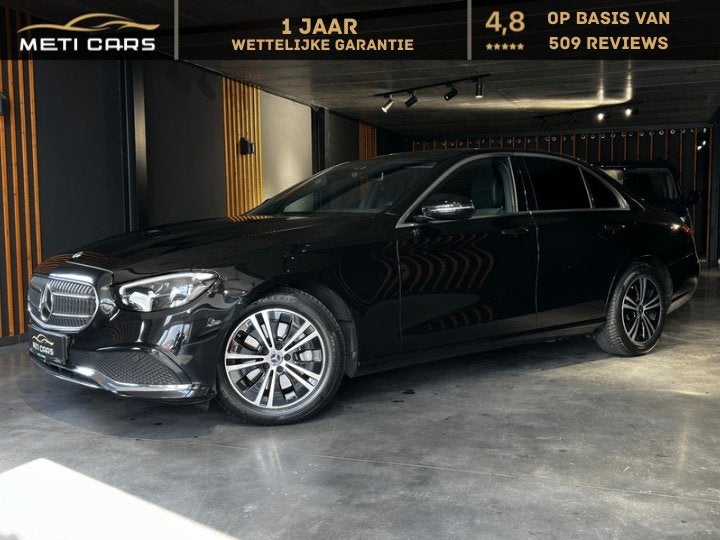 Mercedes E 220 | Automaat | Camera | Sensoren | Carplay | .., Automaat, 4 deurs, Achterwielaandrijving, 4 cilinders