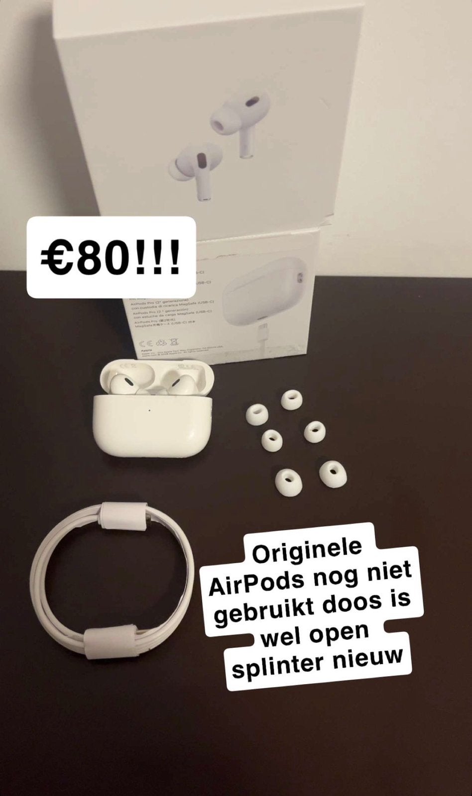 Airpods, Télécoms, Bluetooth, Comme neuf, Blanc, Intra-auriculaires (In-Ear)
