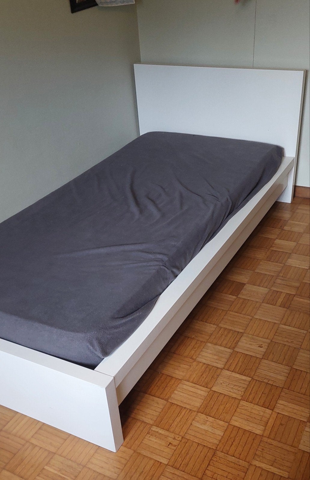 Mooi wit 1persoons bed, Ophalen, Wit