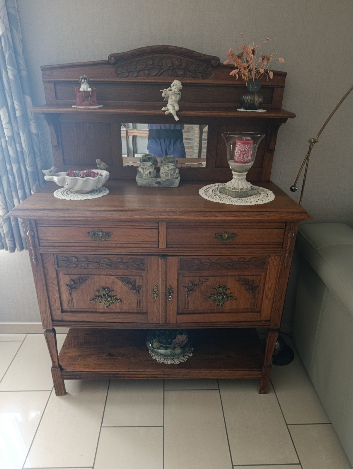 antieke kast, Antiek en Kunst, Ophalen
