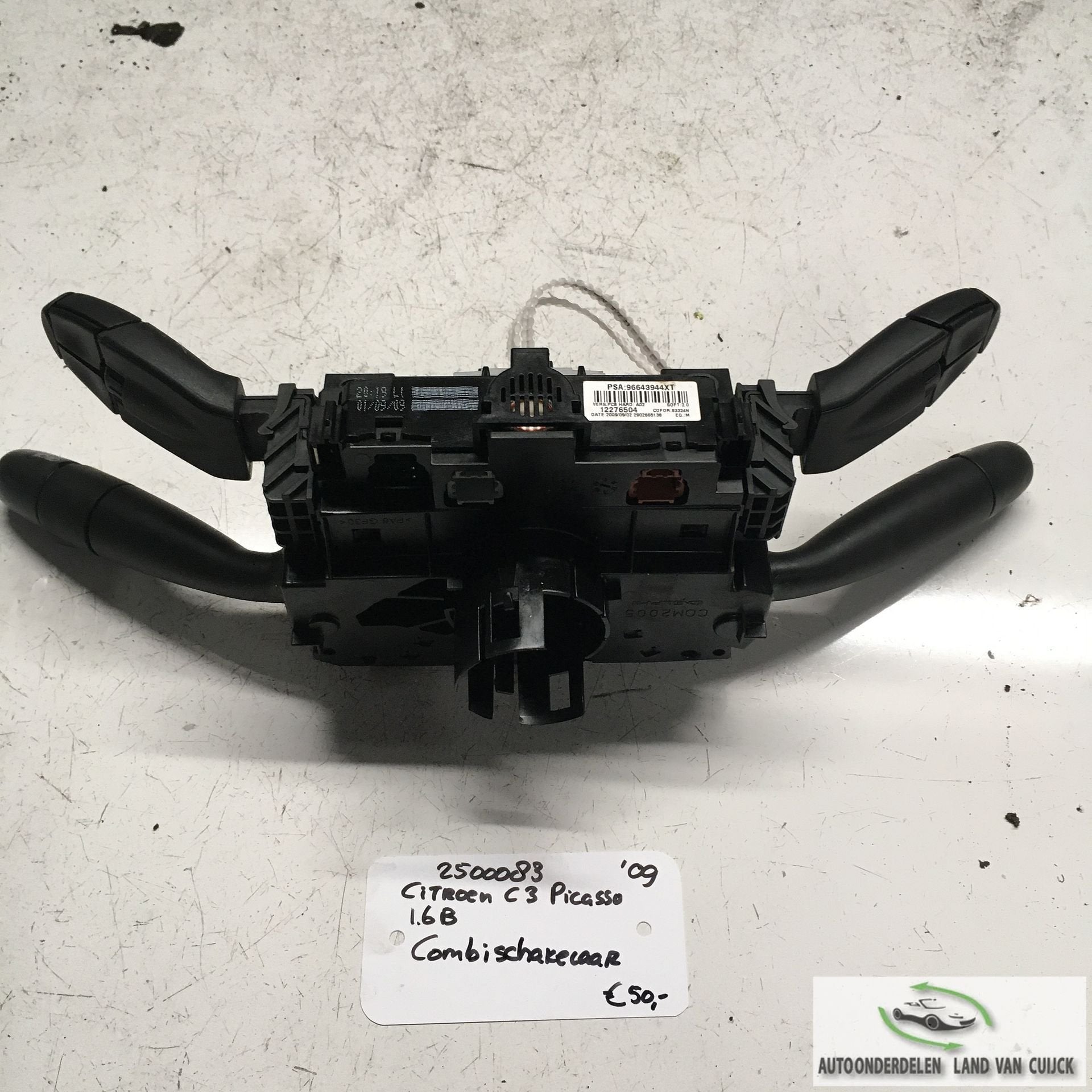 Citroen C3 Picasso 1.6 B 2009 2500083   Stuurkolom Combischa, -, Utilisé, -, -