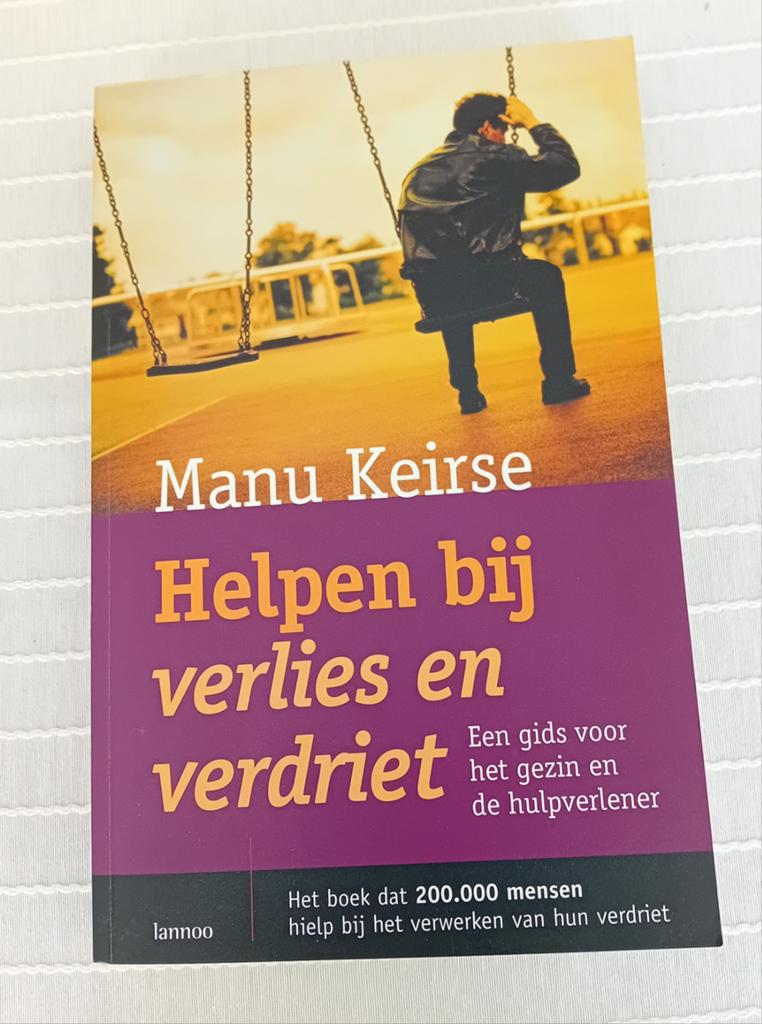 Boek van Manu Keirse over verlies. In propere staat, Boeken, Ophalen, Zo goed als nieuw, Maatschappij en Samenleving, Manu Keirse