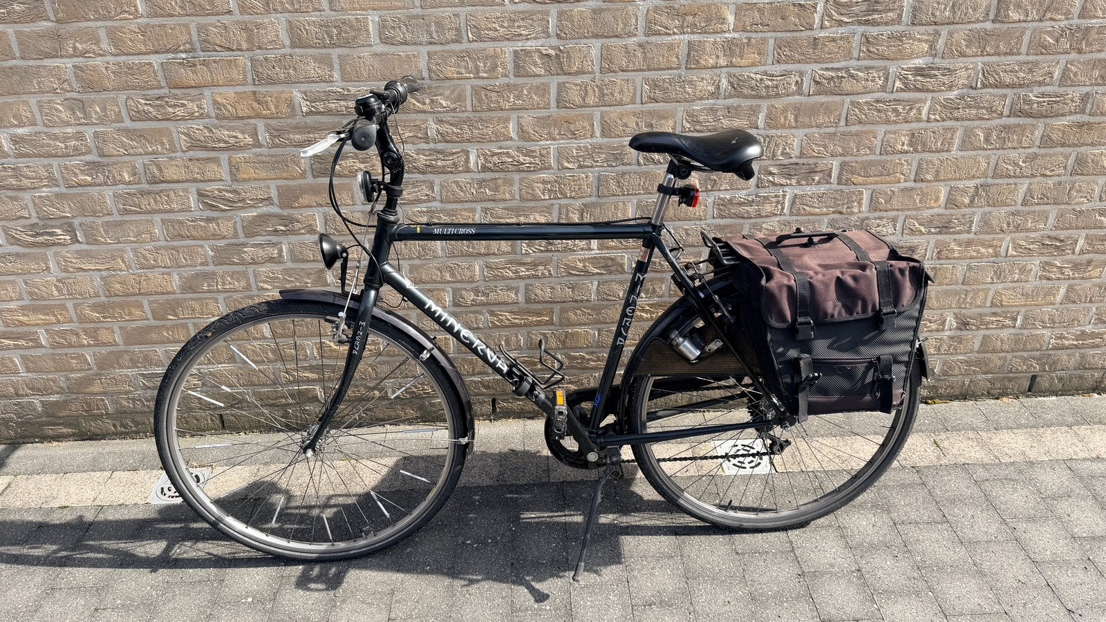 Herenfiets Minerva, Gebruikt, Velgrem, Versnellingen, Ophalen