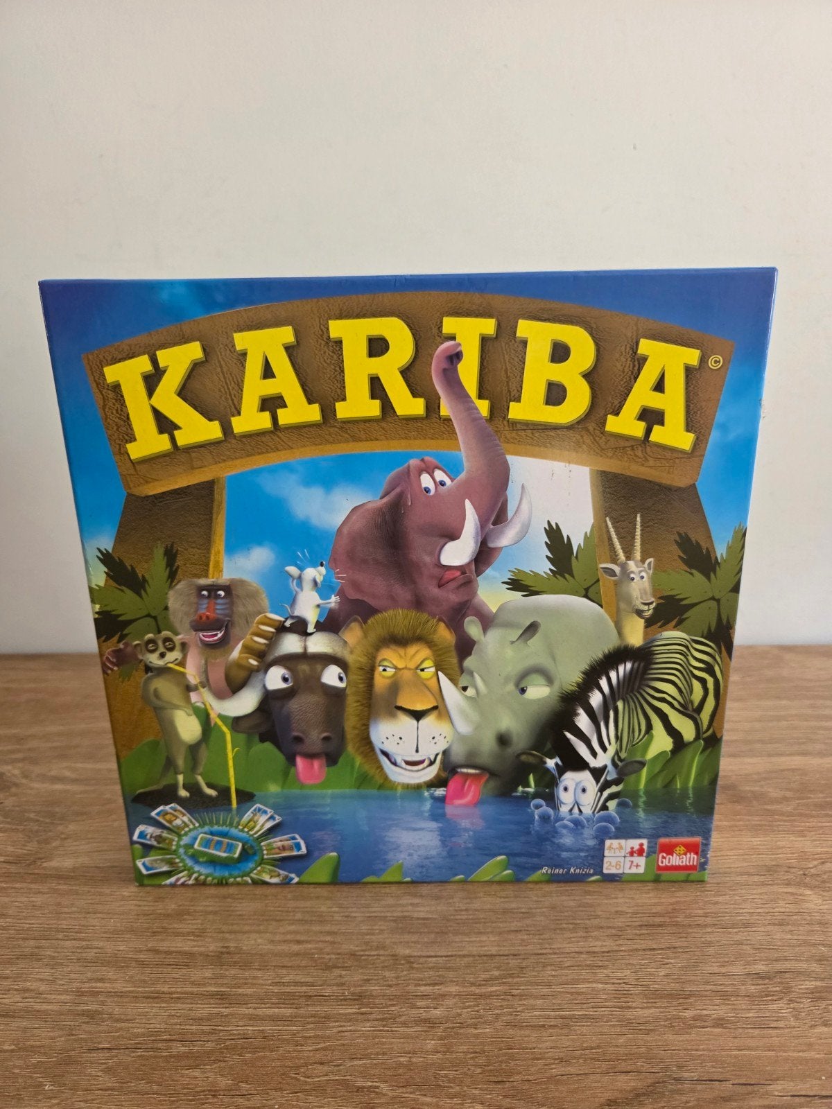 Kariba van Goliath, Hobby en Vrije tijd, Gezelschapsspellen | Bordspellen, Ophalen of Verzenden