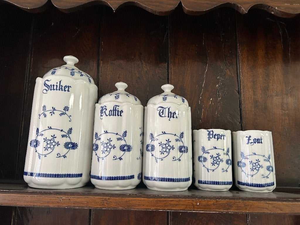 Potten suiker koffie thee, Enlèvement