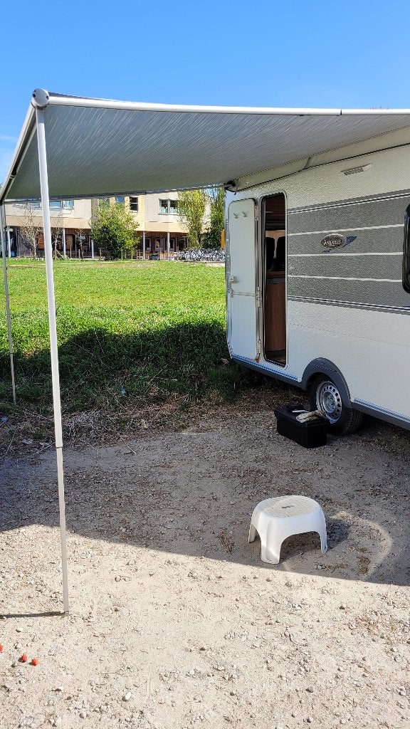 Zakluifel Thule omnistor 3m25, Caravans en Kamperen, Ophalen, Gebruikt, PVC, Thule