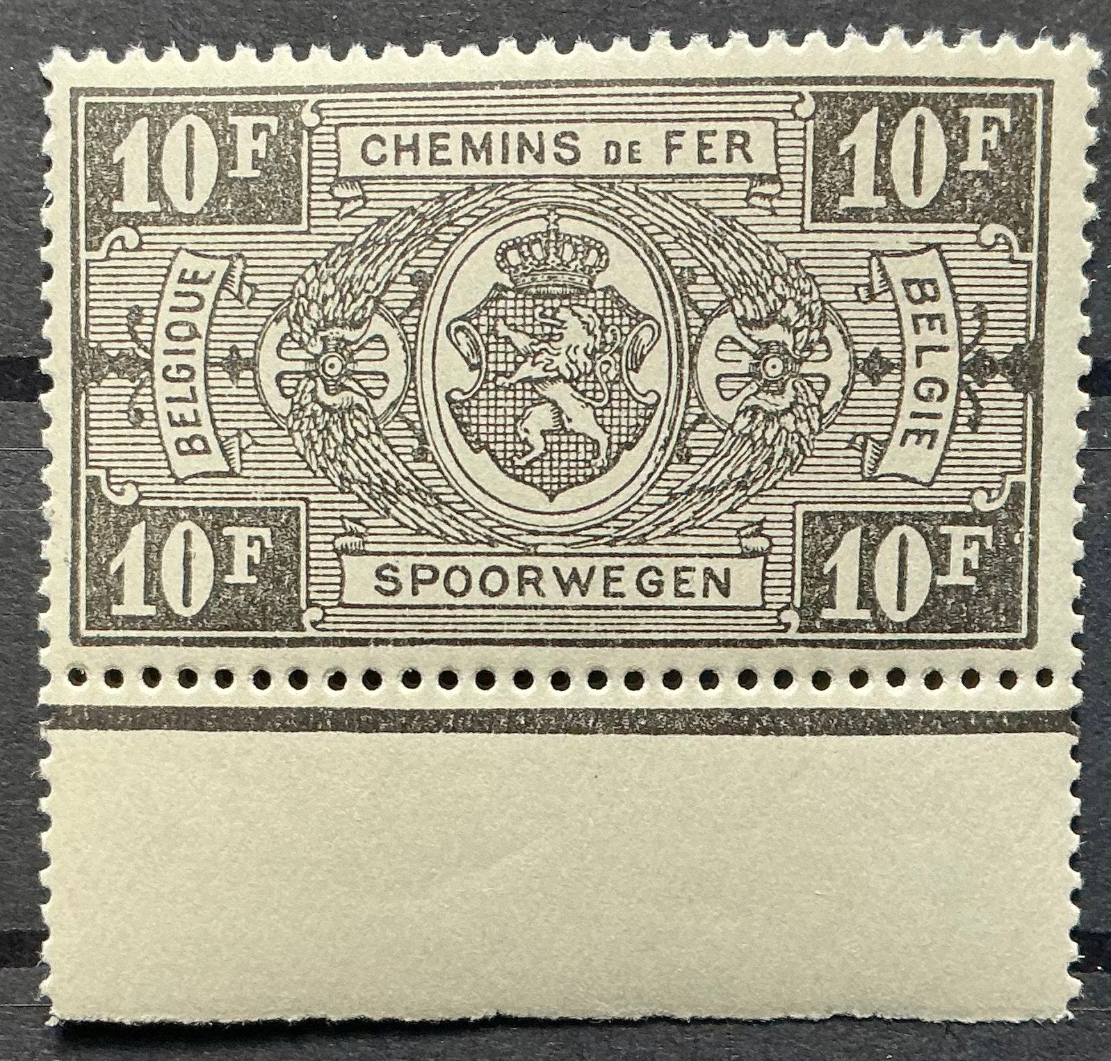 LOT 936. OBP: TR212. SPOORWEGZEGEL. MNH. keur., Postzegels en Munten, Orginele gom, Ophalen of Verzenden, Postfris, Treinen