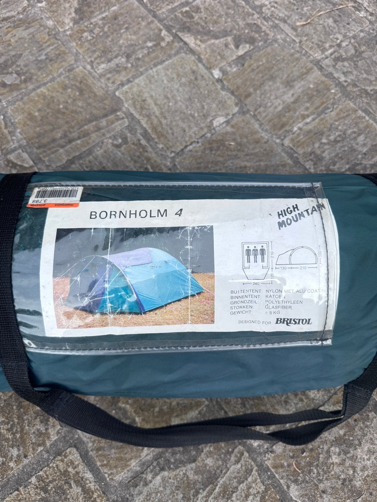 Tent 3 personen, Caravans en Kamperen, Ophalen, Zo goed als nieuw