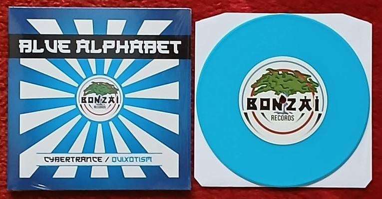 BLUE ALPHABET - Cybertrance 7" - zeldzaam!, Cd's en Dvd's, Vinyl | Dance en House, 1990 - 1999, 7 inch, Techno of Trance, Zo goed als nieuw