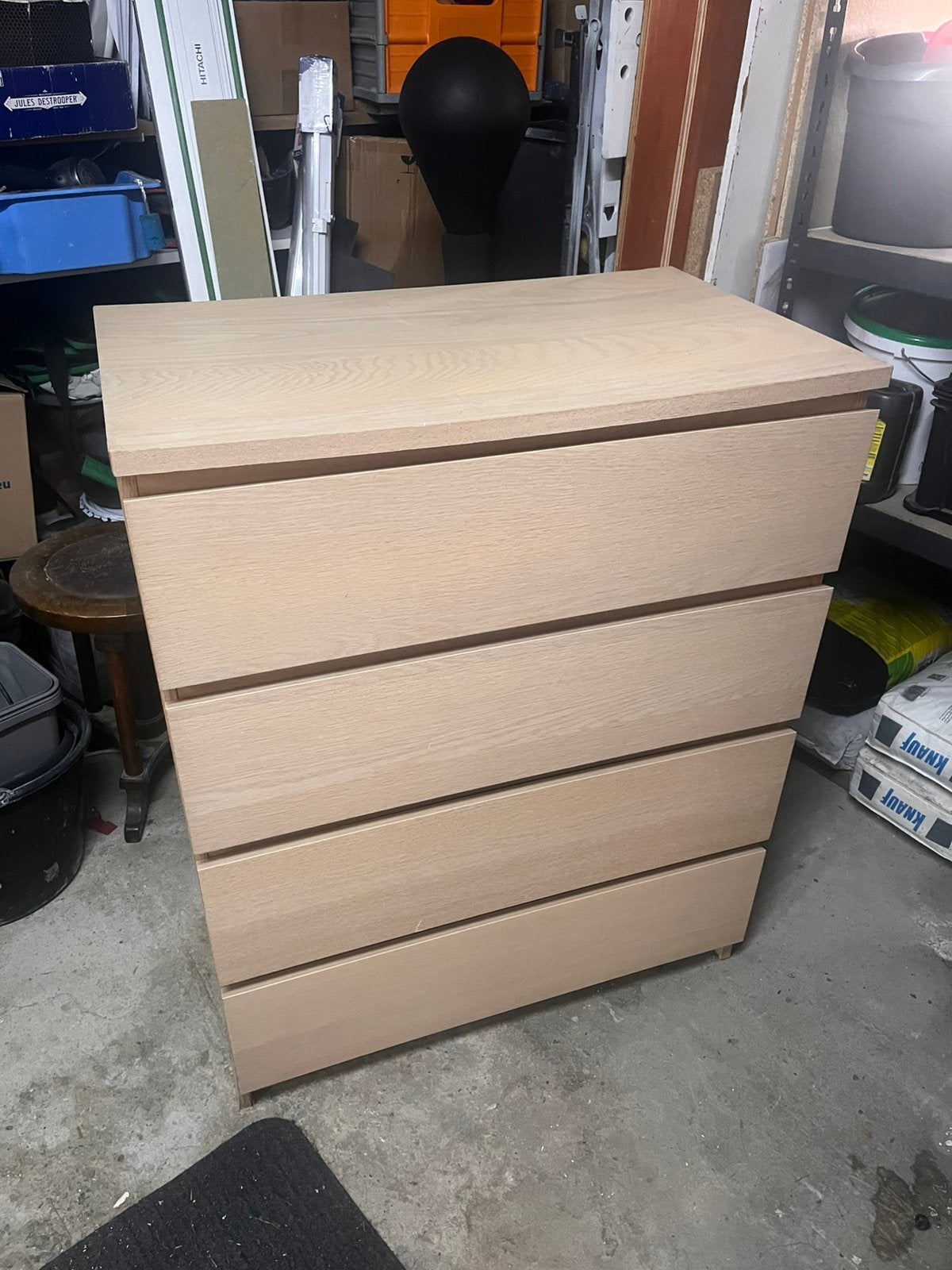 Ikea Malm ladekast, 3 ou 4 tiroirs, 25 à 50 cm, Enlèvement, Utilisé