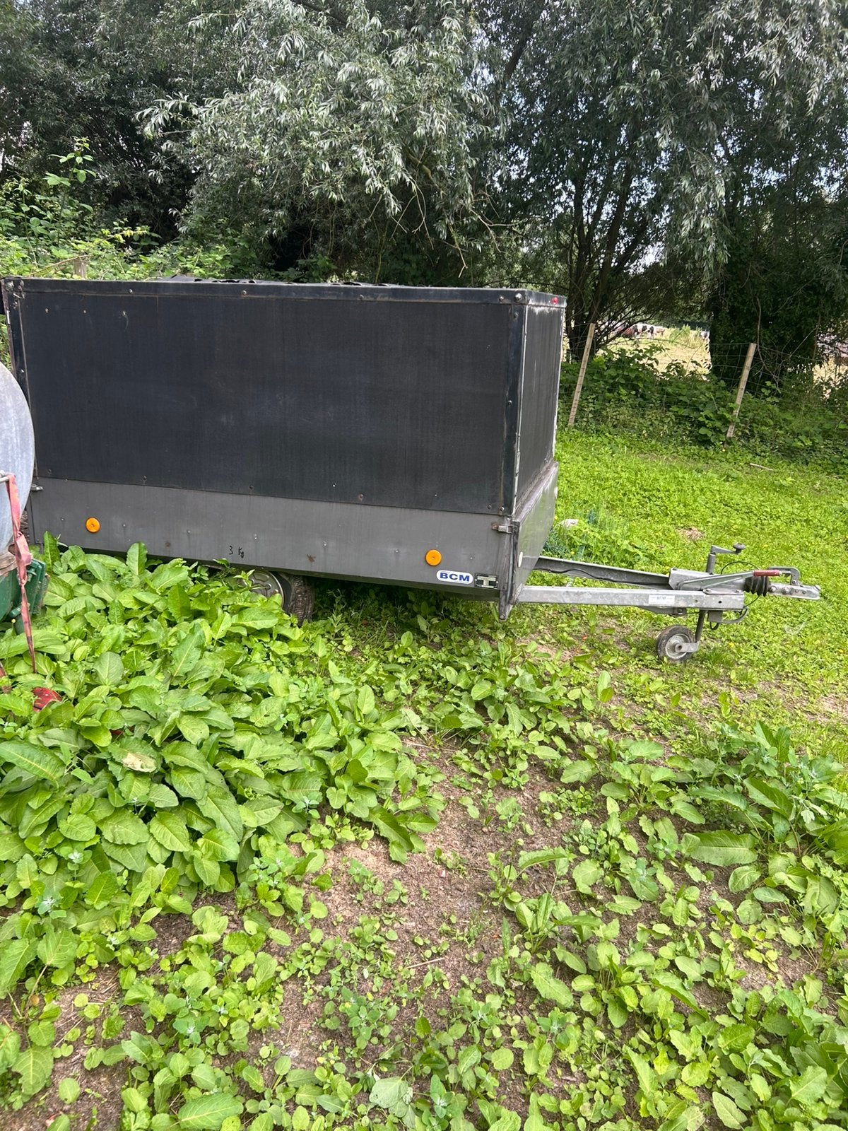 Geremde aanhangwagen / remork, Ophalen, Gebruikt