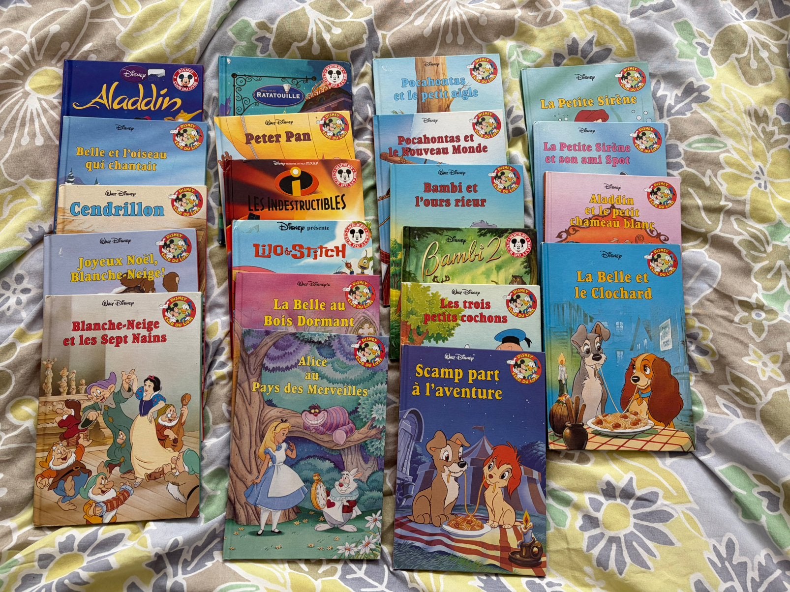Livres disney club du livre, Livres, Enlèvement, Comme neuf, Contes (de fées), Livre de lecture