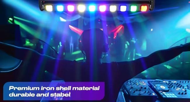 First Class 10 x 60W Rgbw Led Moving Bar, Audio, Tv en Foto, Karaoke-apparatuur, Ophalen of Verzenden, Nieuw, Complete set
