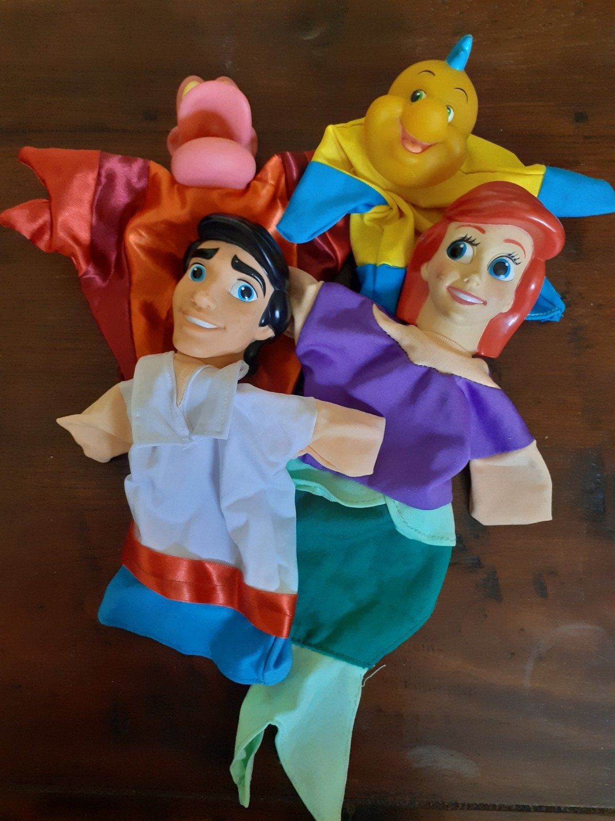 Kleine zeemeermin handpoppen Disney, Collections, Poupées, Enlèvement ou Envoi