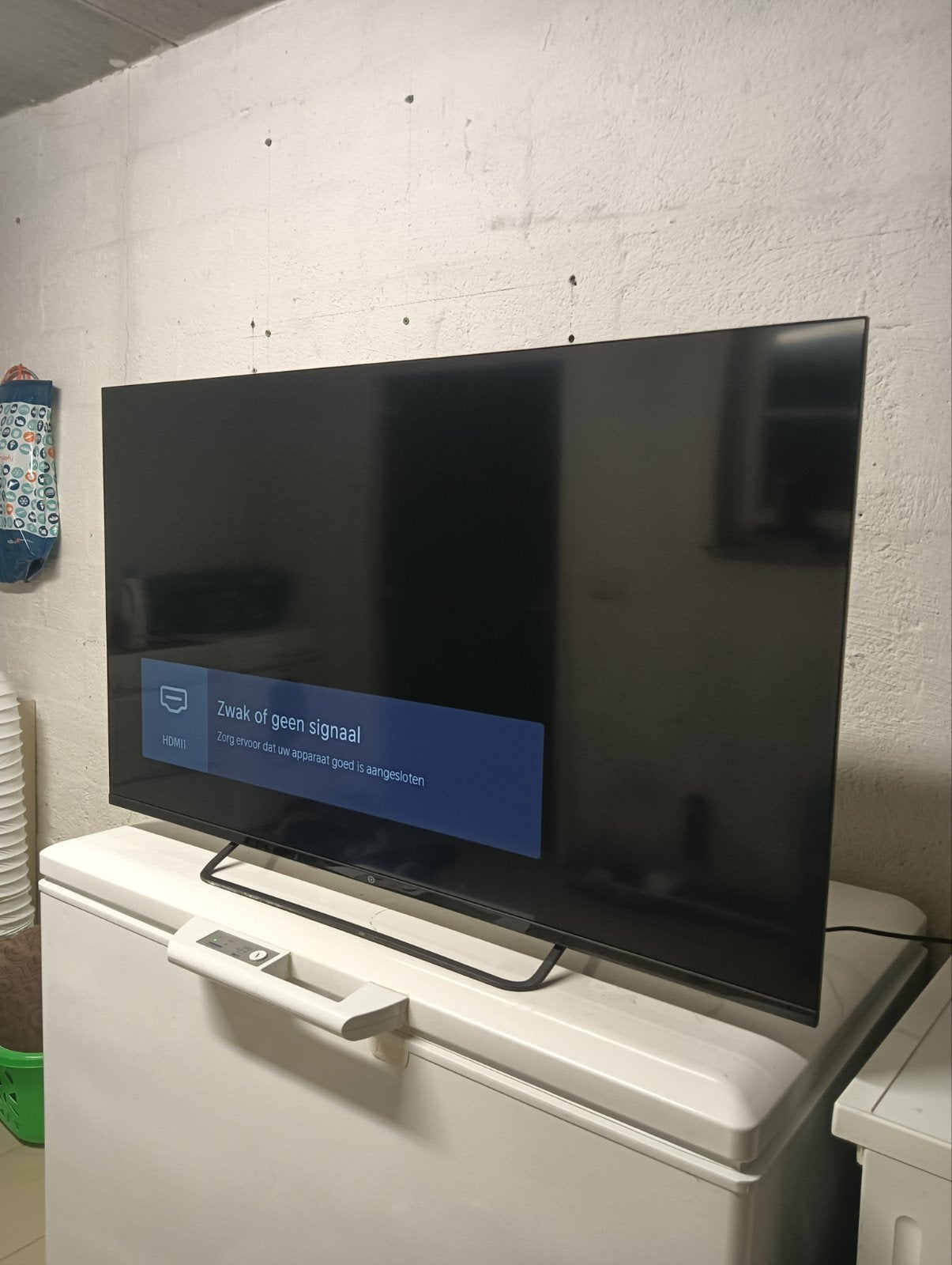 smart tv 50inch Essentiel werk zeer goed genn afstandbedinde, Audio, Tv en Foto, Televisies, LED, Zo goed als nieuw, 100 cm of meer