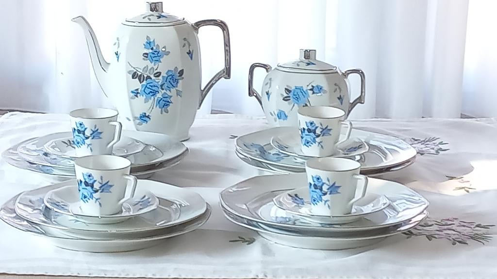 Art-deco servies Tsjecho-Slowakije, Moritz Zdekauer, MZ, Antiek en Kunst, Ophalen
