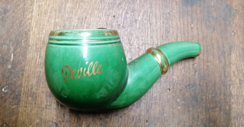 Cendrier forme pipe vintage, Envoi, Utilisé, Cendrier