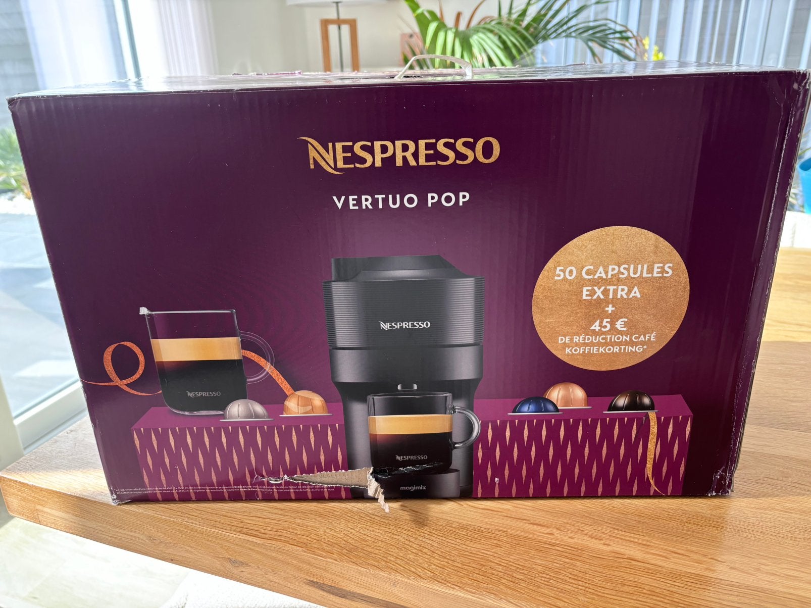 Nespresso Vertuo Pop Black (Magimix 11741B) – Quasi neuve, Enlèvement, Comme neuf, Nespresso