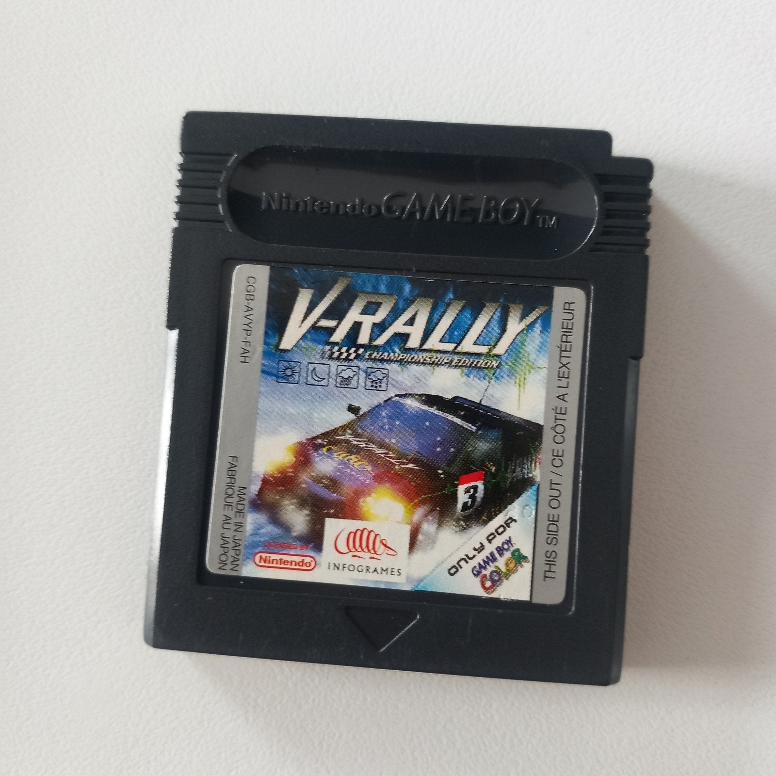 Ventilateur V-Rally pour Nintendo Gameboy Color Pal, Enlèvement ou Envoi
