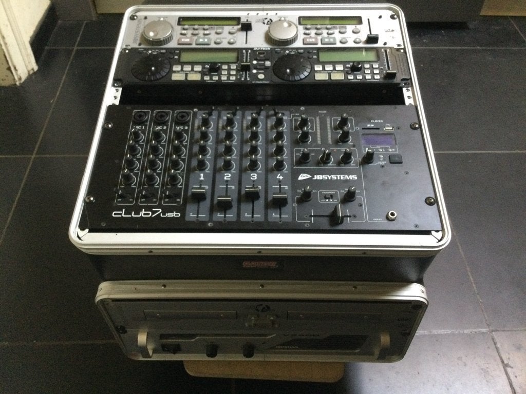 RACK DJ complet 3xUSB,3xSD,3 micro,2xcd,Tmix,8xentrées audio, Musique & Instruments, Enlèvement ou Envoi, Utilisé