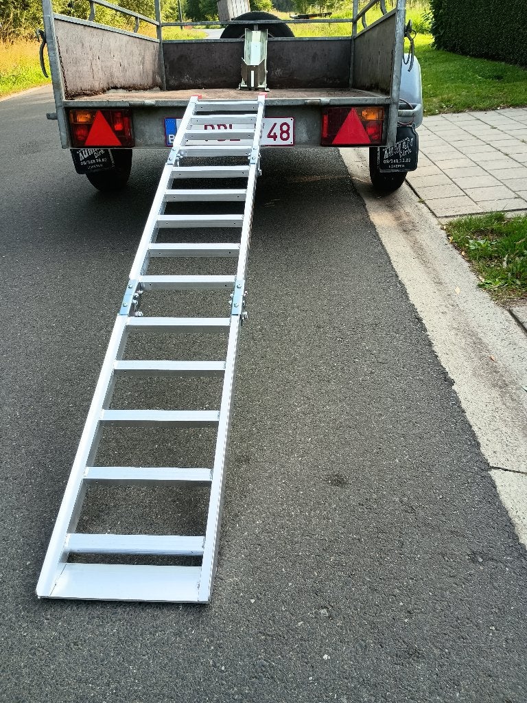 Rampe de serrage pour roues à moteur, Enlèvement, Utilisé