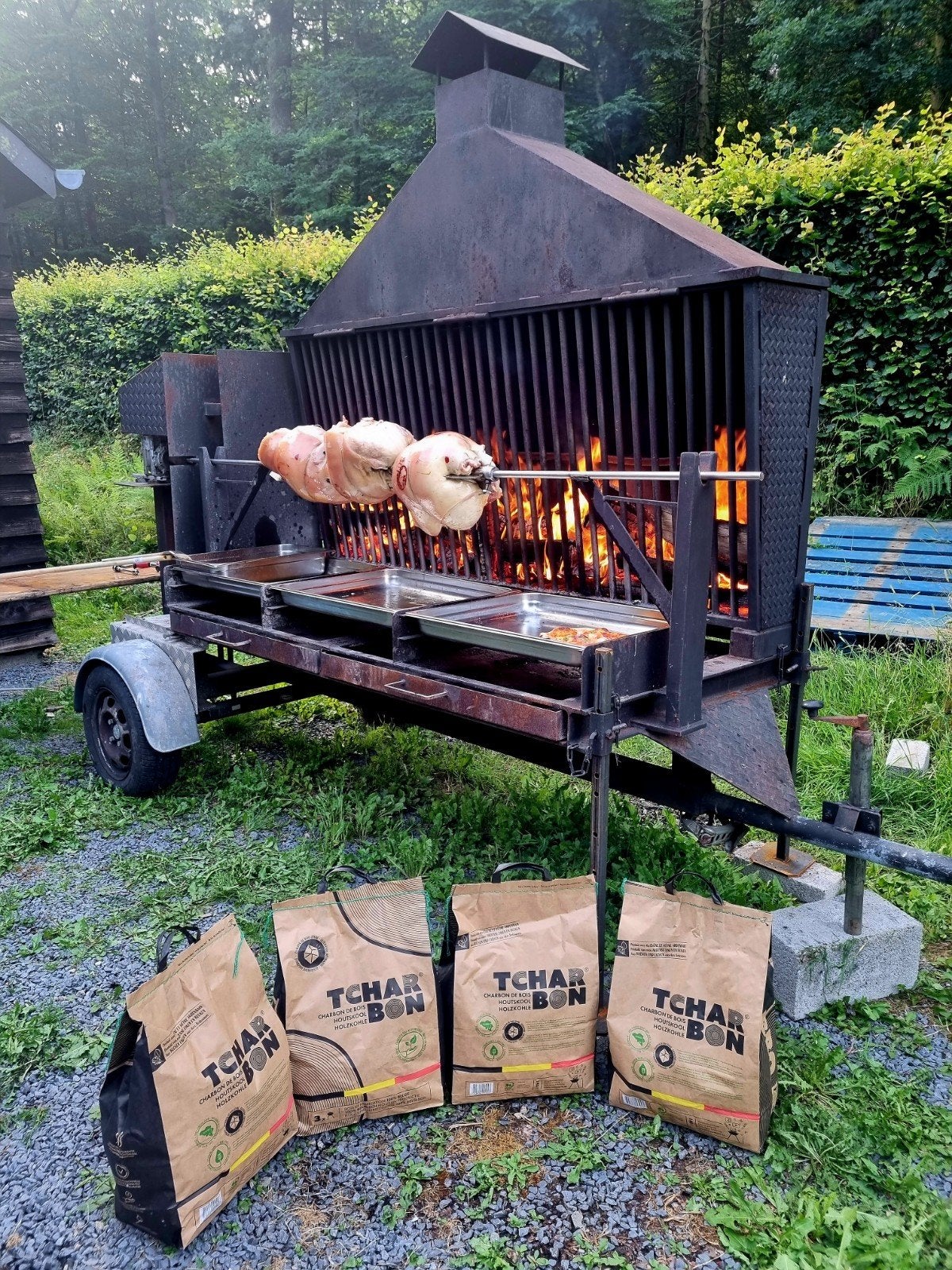 Superbe Broche Barbecue, fonctionne parfaitement, Enlèvement