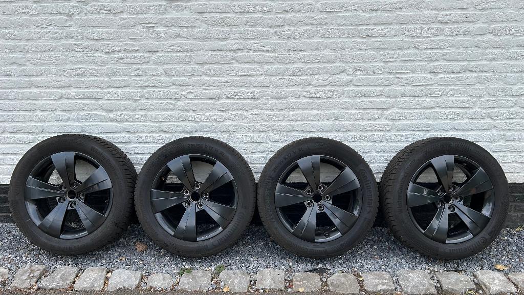 zwartmetalen velgen, Auto-onderdelen, Banden en Velgen, Ophalen, Gebruikt, Velg(en), 17 inch