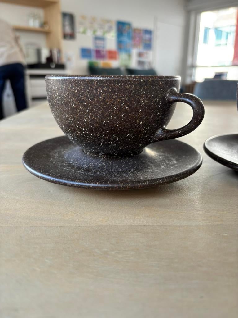 50 x Ecologische koffie/thee kopjes, Ophalen, Gebruikt, Overige materialen, Kop en/of schotel