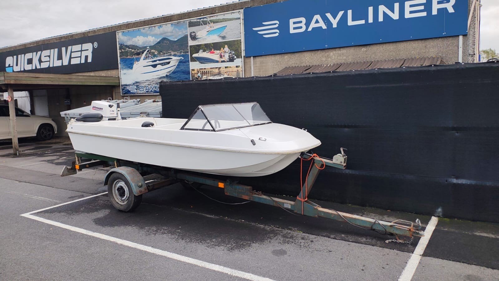 Plezier bootje 7pk, Sports nautiques & Bateaux, Enlèvement