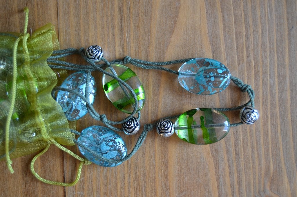 collier, Enlèvement ou Envoi, Neuf, Vert, Autres matériaux