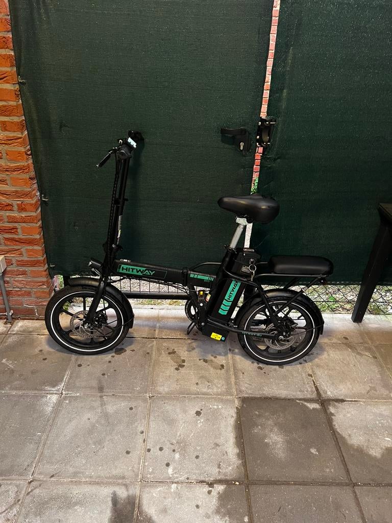 Vélo pliant Hitway BK5S, Vélos & Vélomoteurs, Vélos électriques, Enlèvement, Comme neuf, 50 km par batterie ou plus, Autres marques