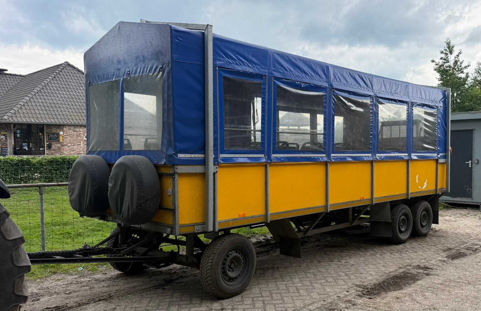 Huifkar (huifwagen - recreatie - pendeltrein), Articles professionnels, Agriculture | Outils, Enlèvement, Autre, Transport
