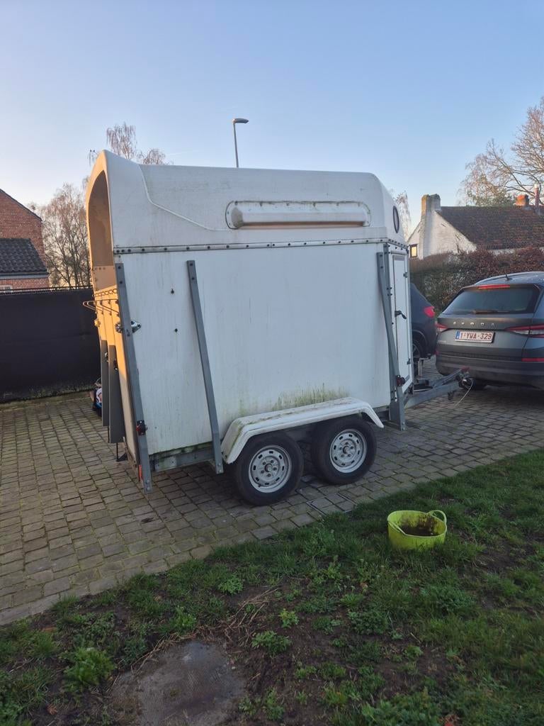 2 paard trailer bcw, Ophalen of Verzenden
