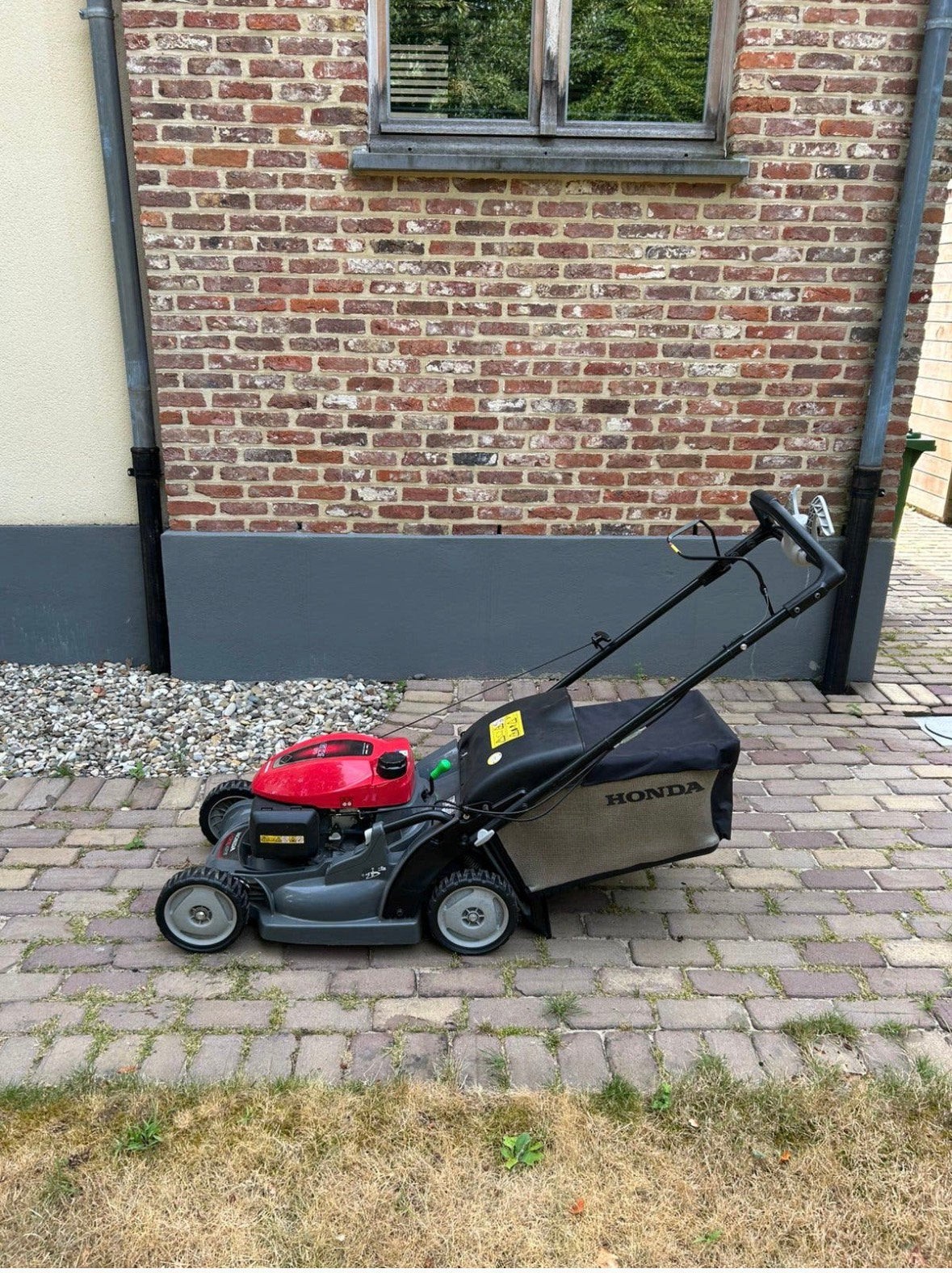 Professionele honda HRX476 selectdrive , mulchen, Tuin en Terras, Ophalen, Zo goed als nieuw, Mulchfunctie