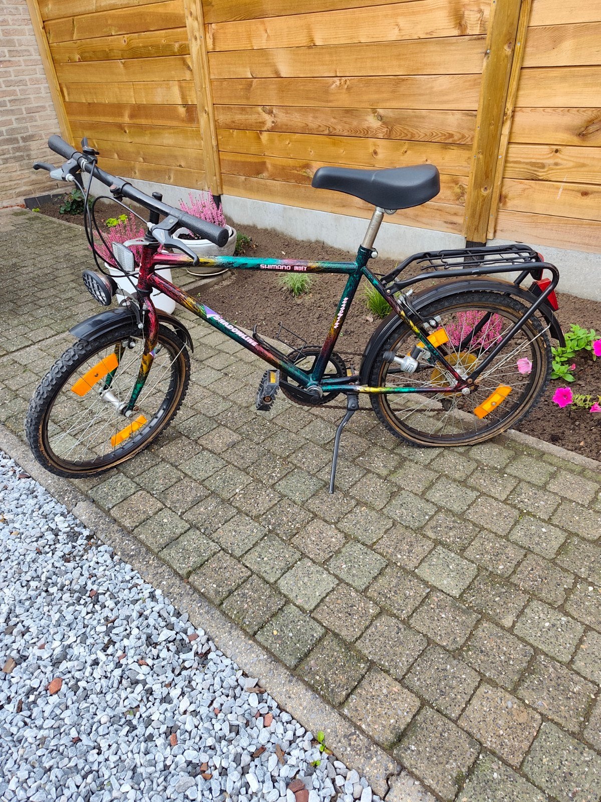 fiets 16 inch.  frame in goede staat, bandjes zijn versleten, Ophalen, Gebruikt, Minder dan 16 inch, Shadow - line