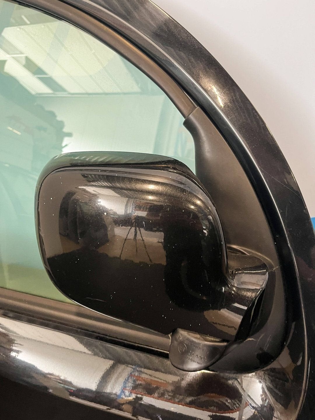 Voorportier rechts voor Renault Kangoo zwart 801004234R, Gebruikt, -, Deur, -