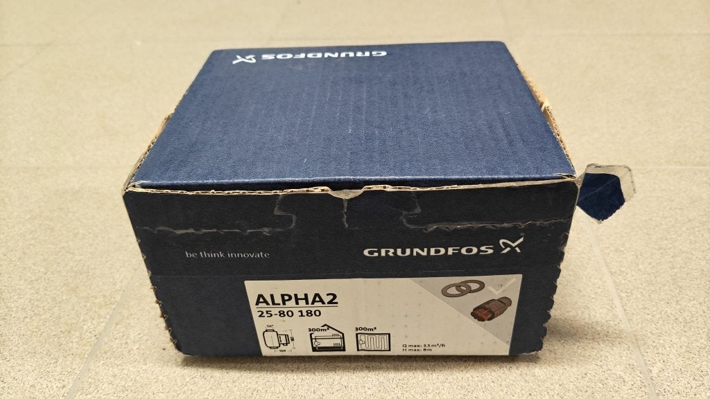 Grundfos ALPHA2 circulatiepomp - 25-80 180, Ophalen, Minder dan 30 cm, Overige typen, Nieuw