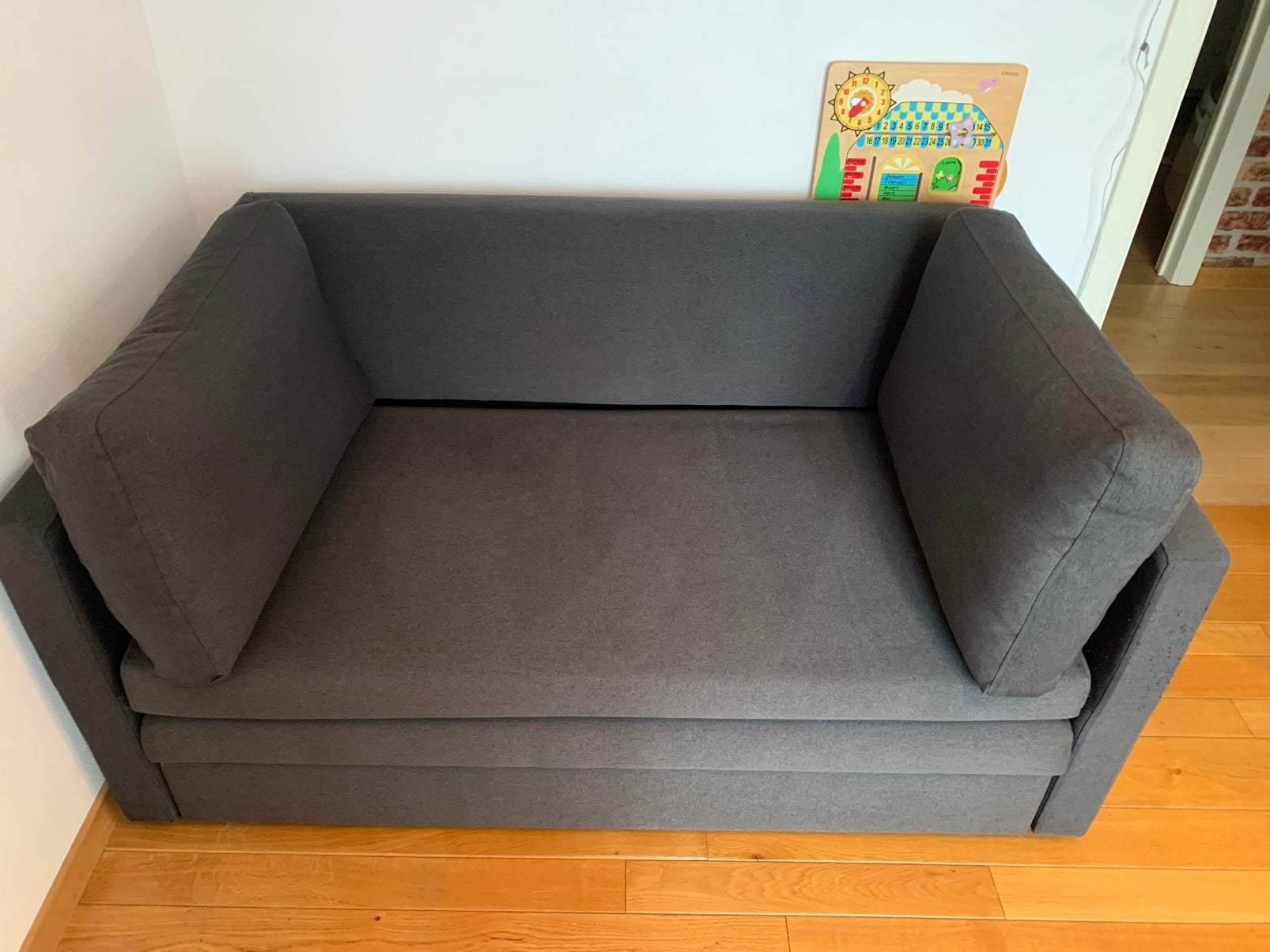 Zetelbed, Huis en Inrichting, Slaapkamer | Slaapbanken, Ophalen, Gebruikt, Tweepersoons, 140 cm
