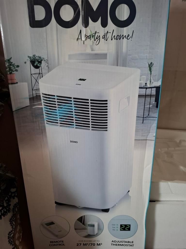 Te koop Domo Do1034a
Airco (1x gebruikt), Ophalen, Koelen en Ontvochtigen, Timer, Nieuw